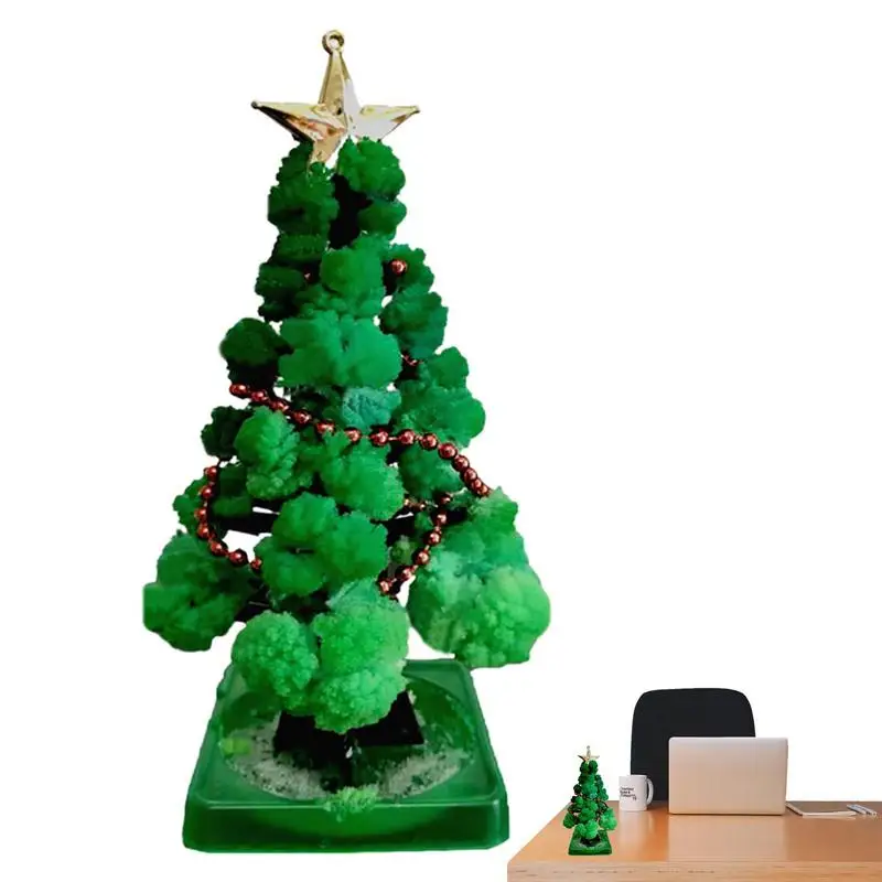 

Растущая Рождественская елка для детей, «сделай сам», чувствуйте Волшебный Рост украшения, елка, подарки, новинка, набор для детей, Забавный