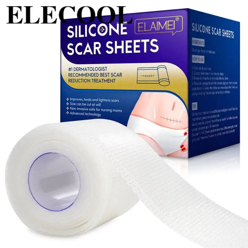 

1 Roll Transparent Scar Removal Patch 4cmx3m Pregnancy Stretch Marks Scars Removed Smooth Skin Tape Stichers Skin Care Tools