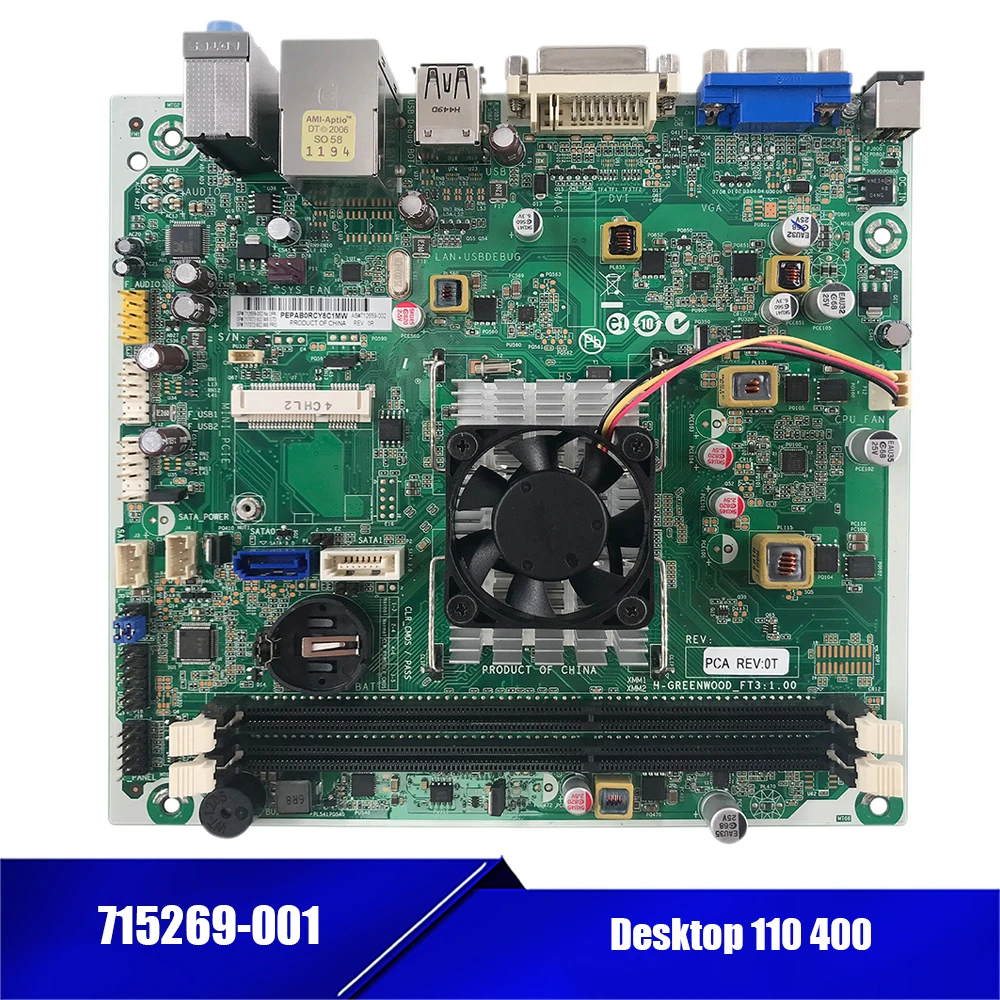 High Quality for HP 715269-001 715269-002  Desktop Mainboard Desktop 110 400 Pre-Shipment Test