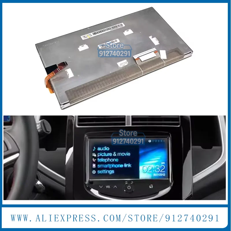 Фото LA070WV1-TD05 Оригинальный 7-дюймовый ЖК-дисплей для GPS-навигатора Opel Adam 2013-2018 LA070WV1(TD)(05) LA070WV1 TD05 №1