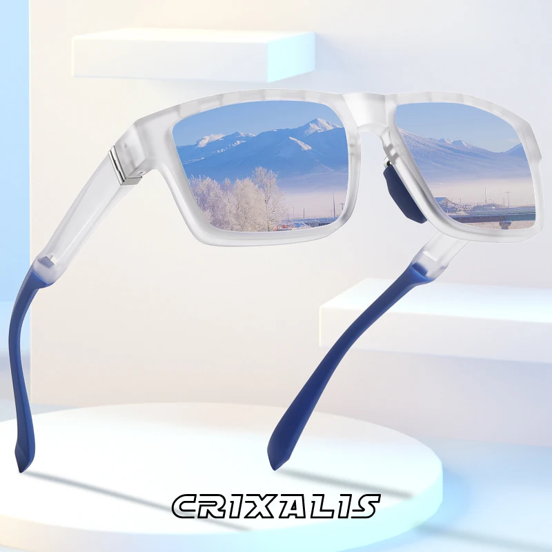 

CRIXALIS Ultralight TR90 Polarized Sunglasses for Men Women Trendy Designer Anti Glare Driving Sun Glasses Male Goggle ​UV400