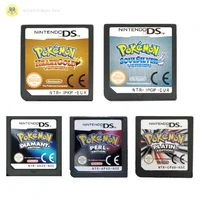 european nds game card combination card 3ds ndsi pokemon heart of gold gintama platinum pearl pokemon