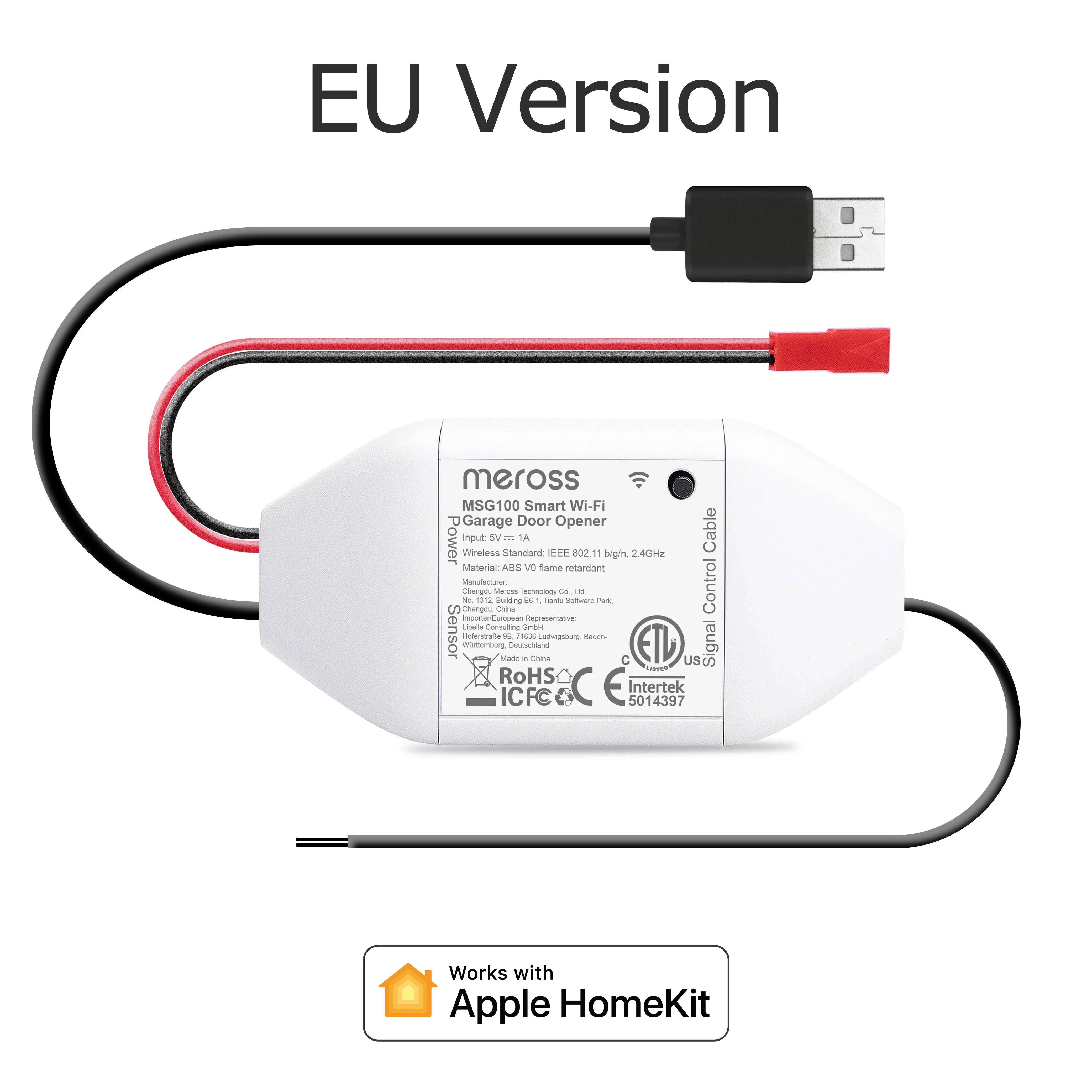 

Meross HomeKit Smart WiFi устройство открывания гаражных ворот Wi-Fi датчики контроллер дистанционного управления поддержка Alexa Google Assistant SmartThings