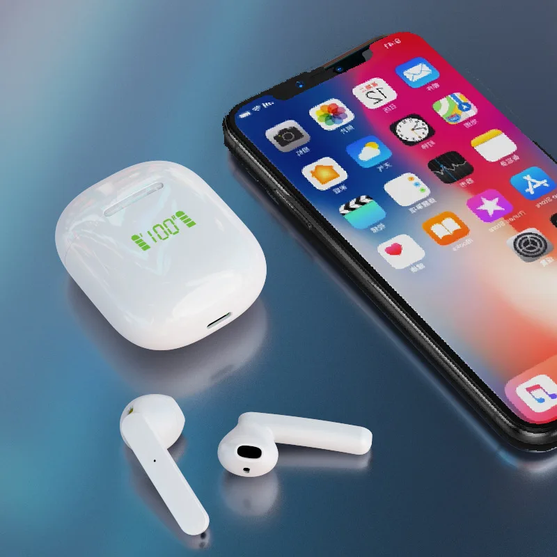 

K6 wireless charging Bluetooth headset sports wireless charging headset enc noise reduction TWS