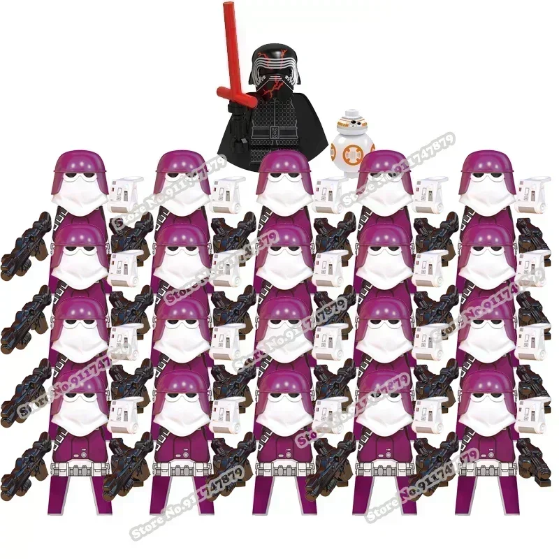 Горячие игрушки Звездные войны 21 шт. 501-й клони-солдат строительные блоки