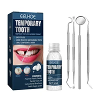 temporary tooth repair kit false teeth glue denture for missing broken teeth moldable tooth filling false teeth tool