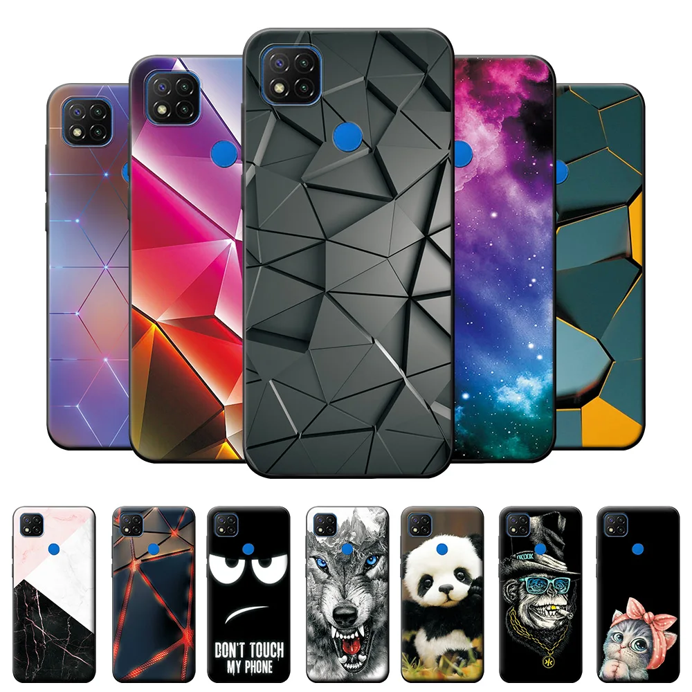 

For Redmi 9C NFC Case For Xiaomi Redmi 9C 9 C NFC Soft Silicone Back Cover Case Redmi 9C NFC 2020 Cute Cat Phone Back Cover