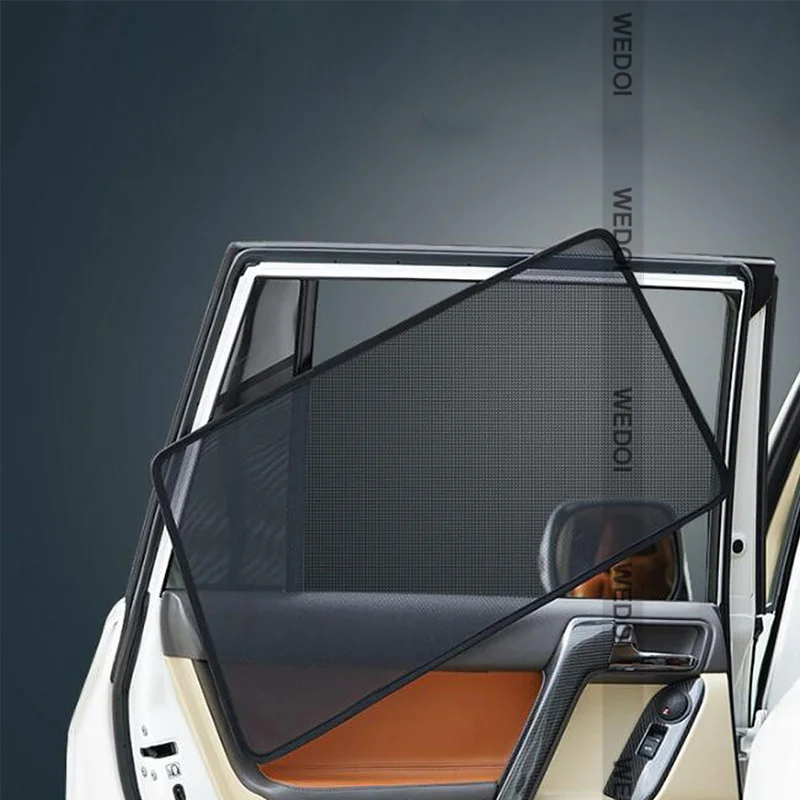 

New Car Sunshade Magnetic Front Rear Window 7pcs/set UV Protection Curtain for CITROEN Perspective Mesh Accessories