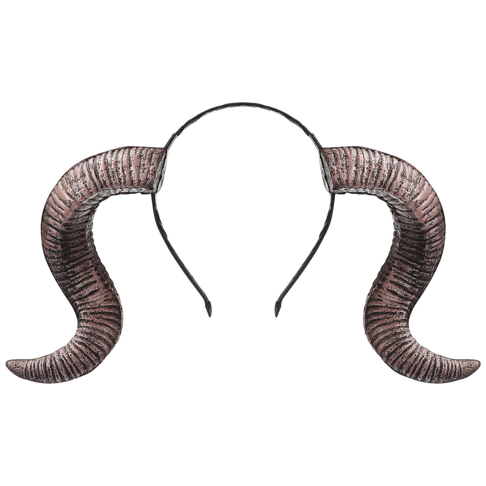 

Sheep Horn Headband Devi Horn Hair Black Horn Headpiece Party Headwear Headress Party Props ( )