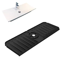 kitchen silicone sink faucet mat sink draining pad behind faucets handle drip protector countertop drying mats for bathroom bar