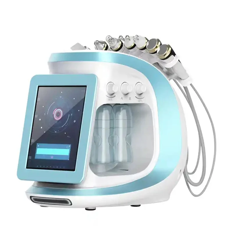 

Portable Water Dermabrasion Oxygen Ice Blue Hydrafacial Smart Jet Aqua Peel Small Bubble Skin Cleansing Device Facial Machine