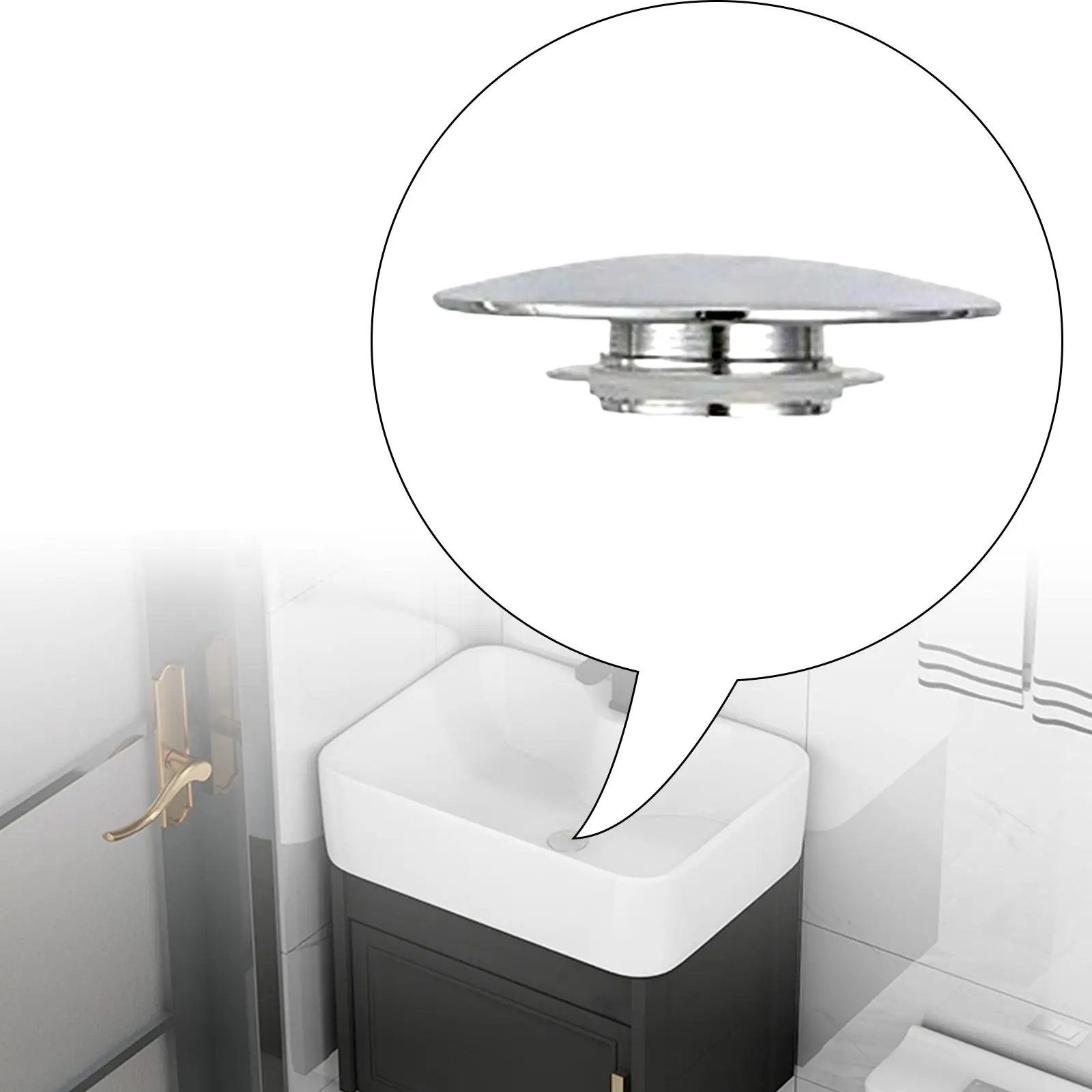 

Copper Bath Sink Plug Replacement Basin Plug for Bathroom Bath Sink Bathtub