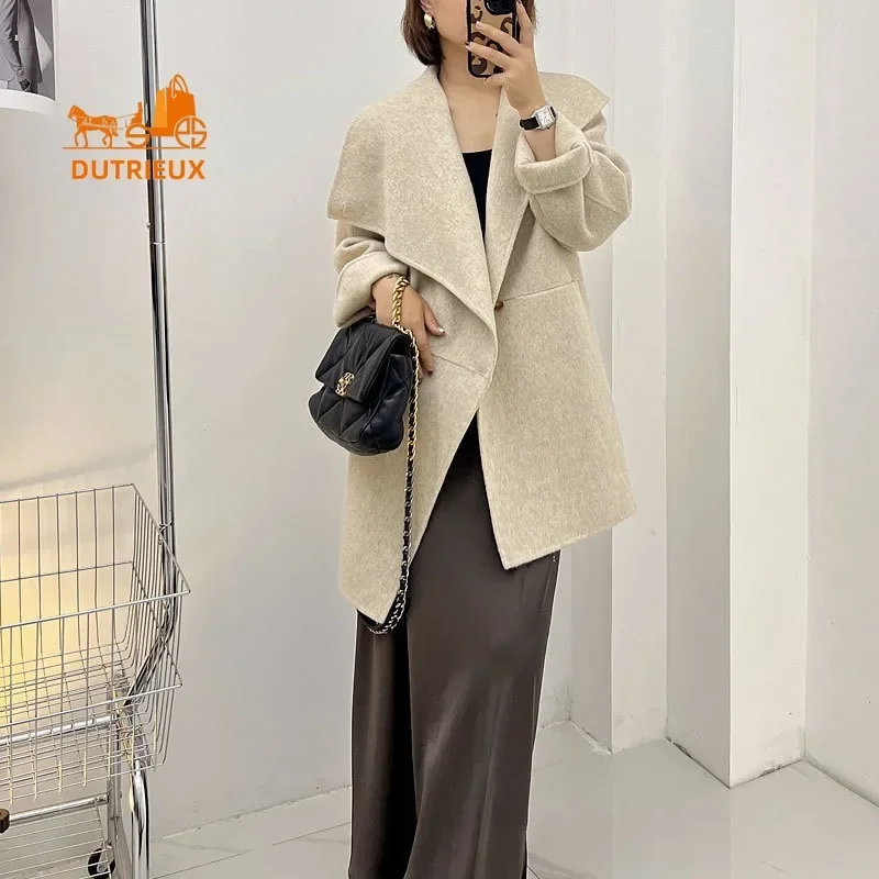 Двухстороннее кашемировое пальто