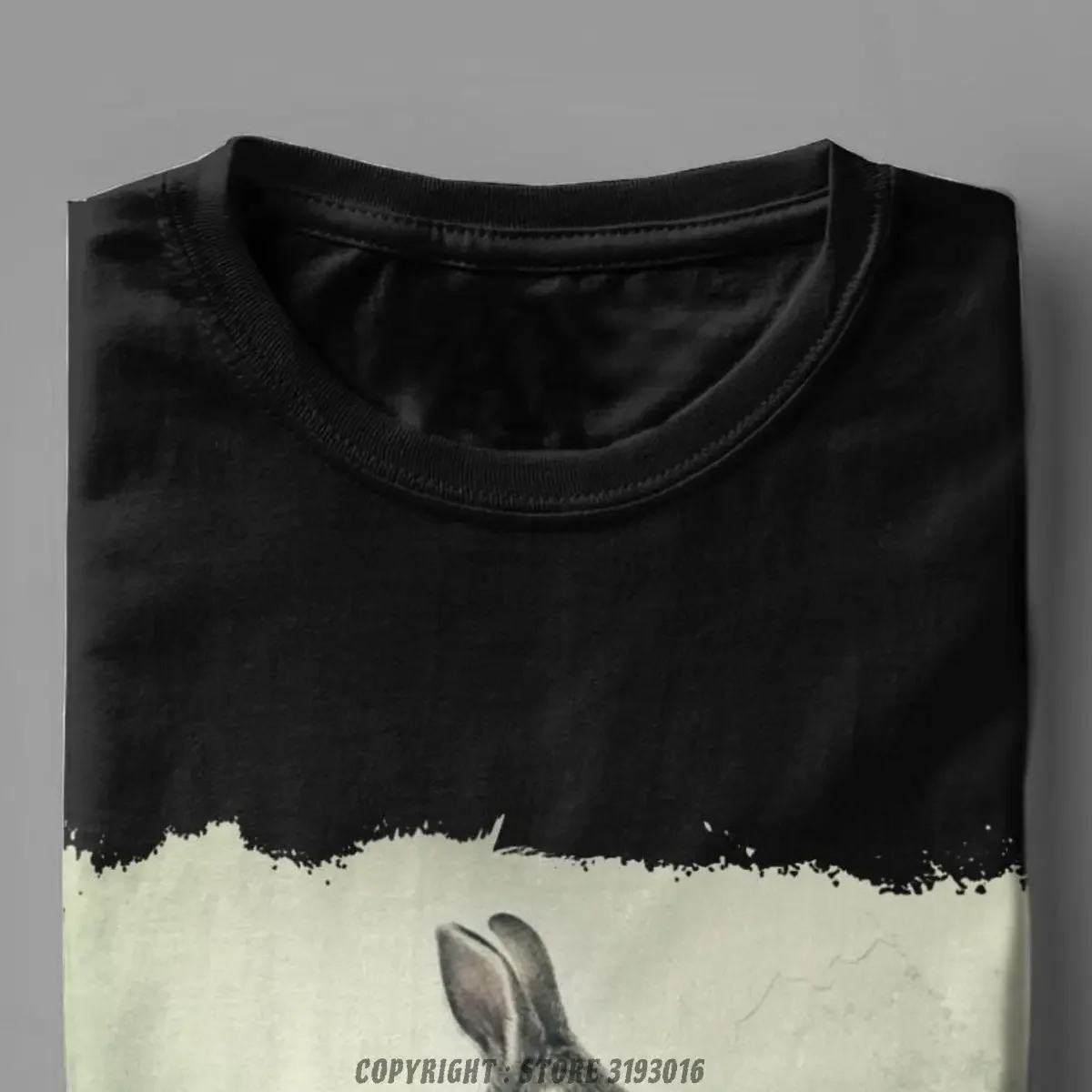 Стильные мужские 3D футболки с кроликом в стиле ретро изображением ржавого озера