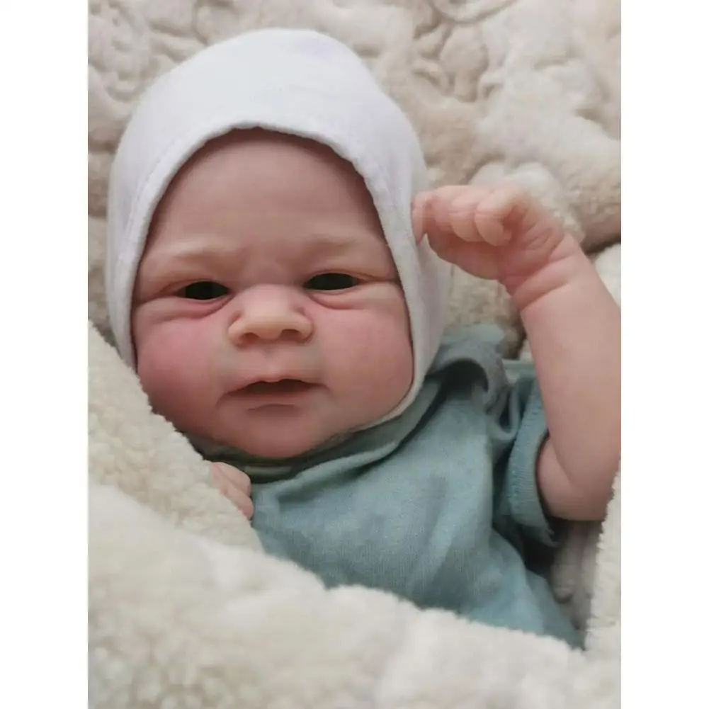 

18 Inches Soft Reborn Kit Lifelike Elijah High Painted With Veins Quality Visible Art Hand Genesis Collectib A1h1