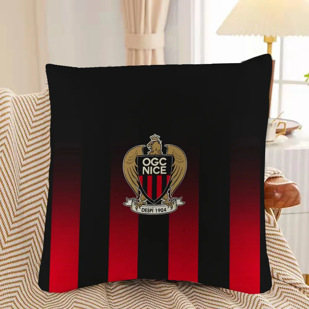 Декоративная Наволочка Квадратная N-nice-e Полиэстер Хлопок Экологически Чистая