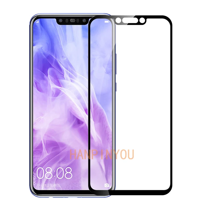Для Huawei Nova 3/3i/P Smart + Plus 6 3 дюйма полное покрытие закаленное стекло 9H 2.5D Премиум