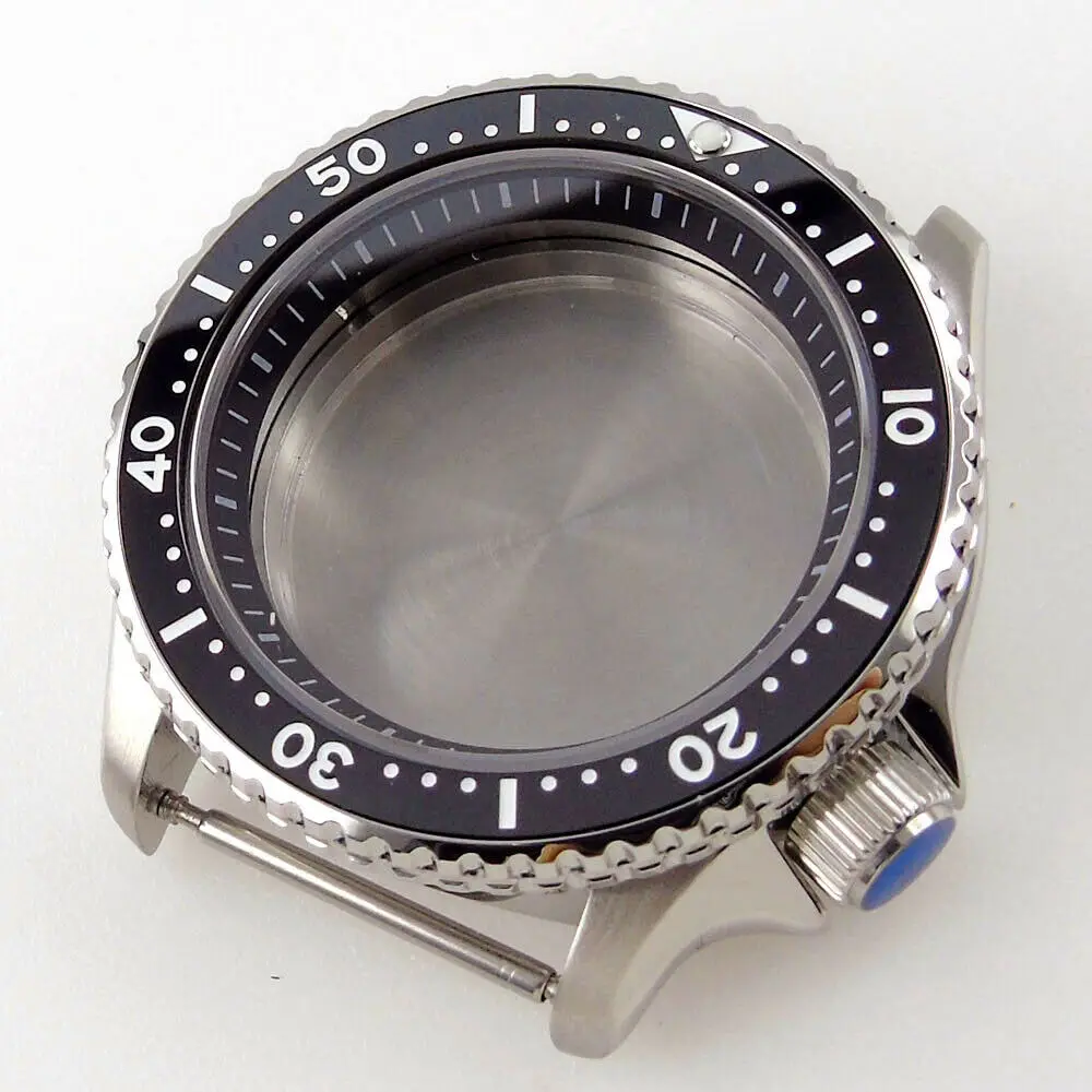 20ATM diver case 41mm Sapphire Glass Ceramic Bezel Solid Watch Case Fit NH35A NH36A SBBN031 SKX007