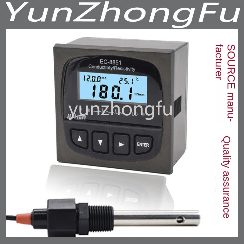 

Ec-8851 электрод, измеритель электродов, промышленный измеритель электропроводности on-line, контроллер, измеритель сопротивления TDS