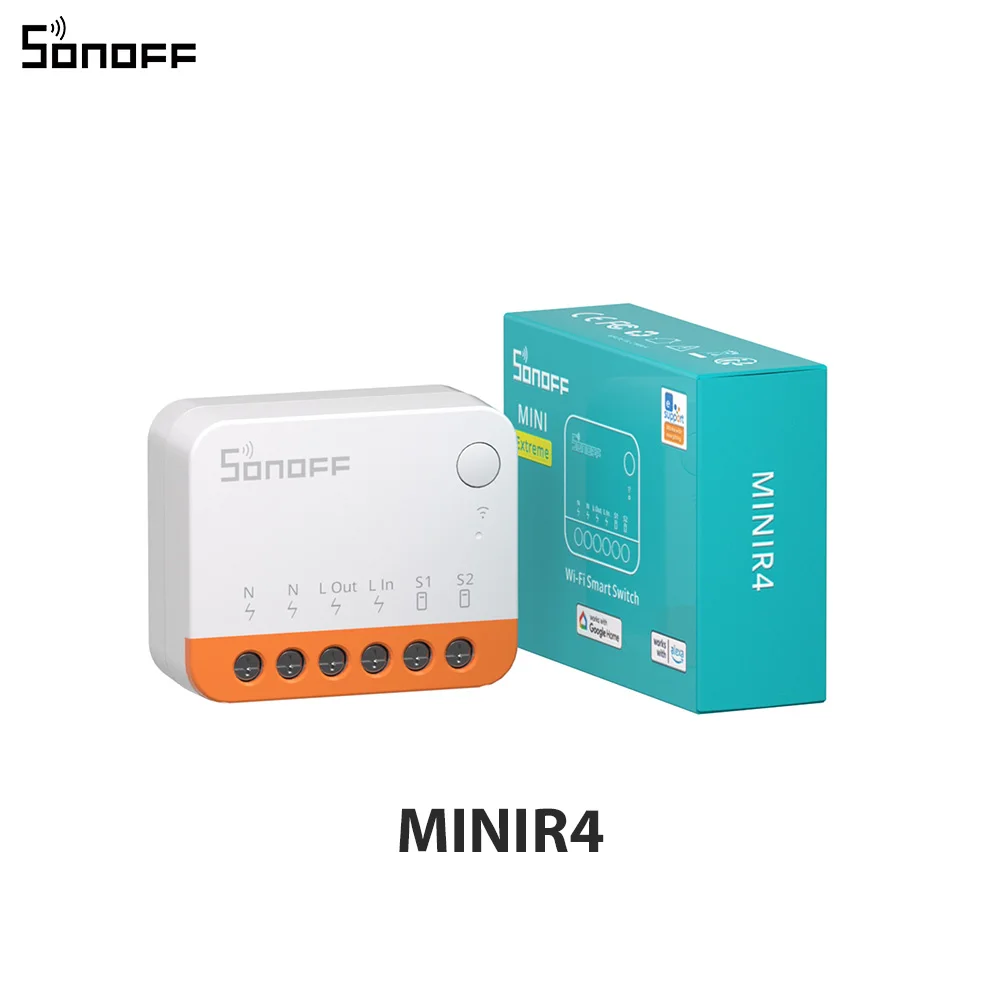 

Внешний переключатель SONOFF MINIR4 Extreme Wi-Fi Smart Switch