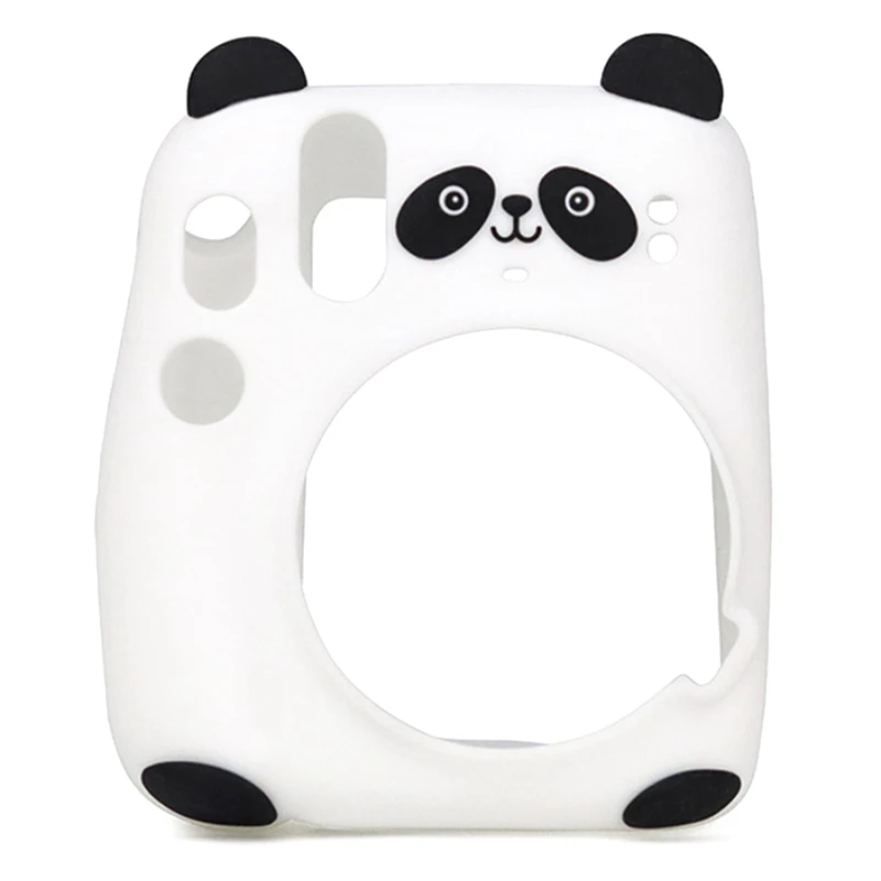 

Cute Cartoon Panda Bear Soft Silicone Protective Camera Case Cover Carrying Bag For Instax Mini 11 Film Instant Camera