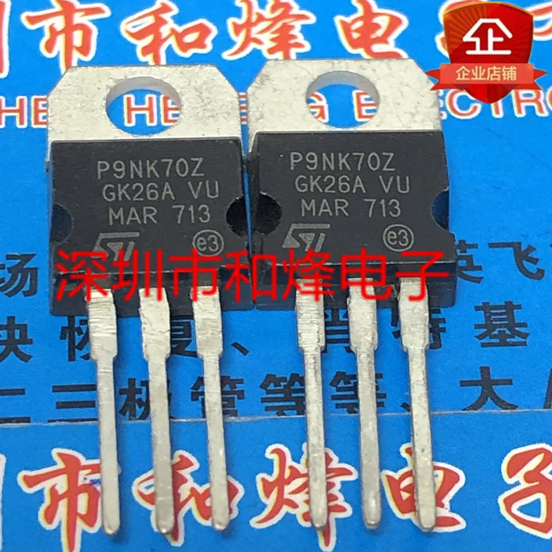 

30pcs original new P9NK70Z STP9NK70Z TO-220 700V 9A