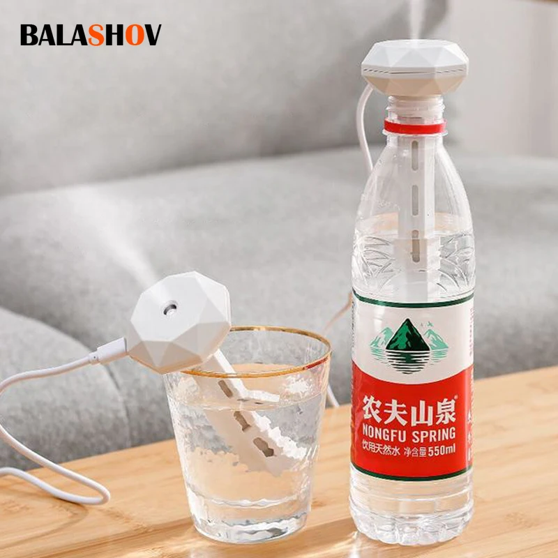 

Mini Humidifier USB Ultrasound Portable Air Purifier LED Lamp Mist Maker Aroma Anion Diffuser Humidifiers Foy Home Car