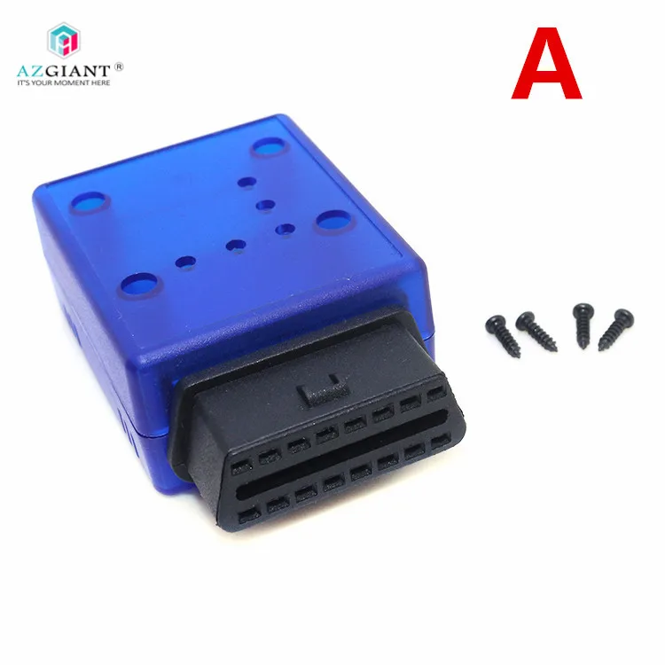 

Automotive OBD2 Welding Female 16pin Diagnostic Interface car OBD Plug OBD2 Housing OBDII Assembly