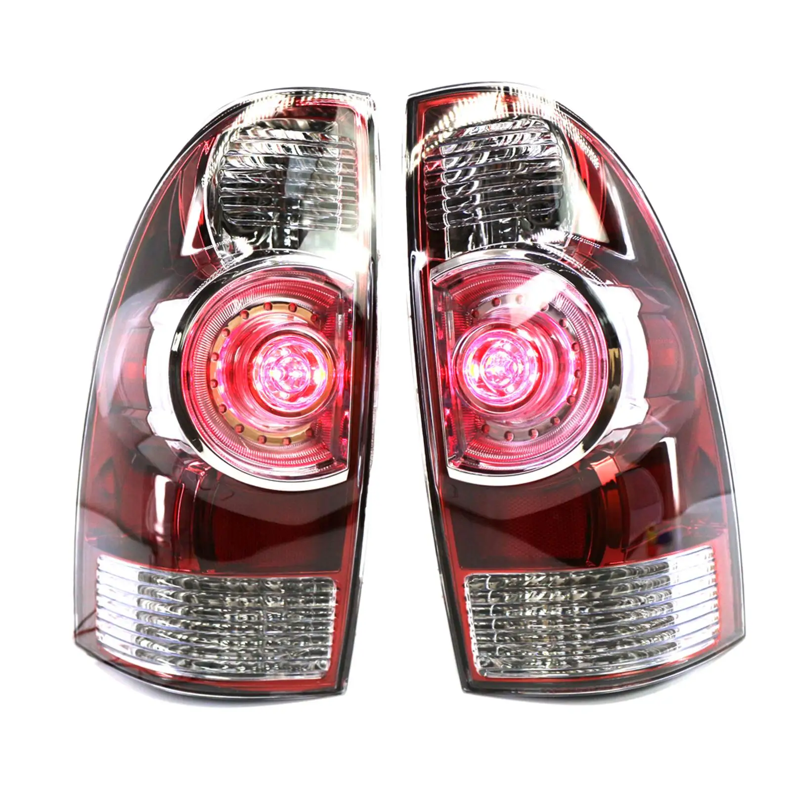

2Pcs LED Tail Light Lamp Assembly 8156004150 Driver Passenger Side Brake Lamps for Toyota for Tacoma