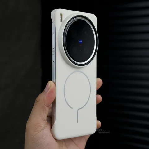 Для Vivo X200 Ultra X200 Pro Мини-чехол Модный магнит из искусственной кожи Magsafe без рамки Задняя крышка для Vivo X 200 Ultra Shell Bumper