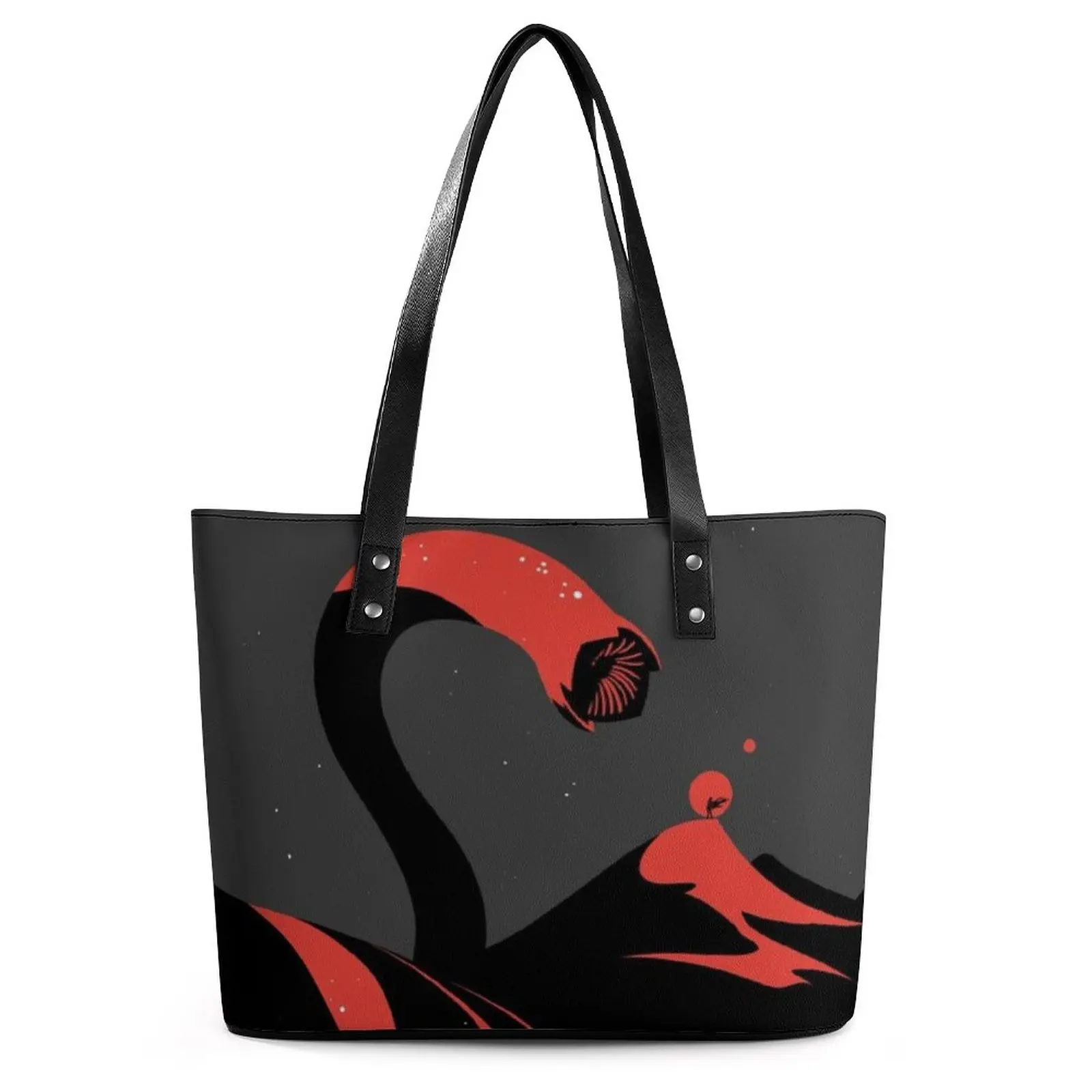 

Сумка-тоут с верхней ручкой и принтом песка