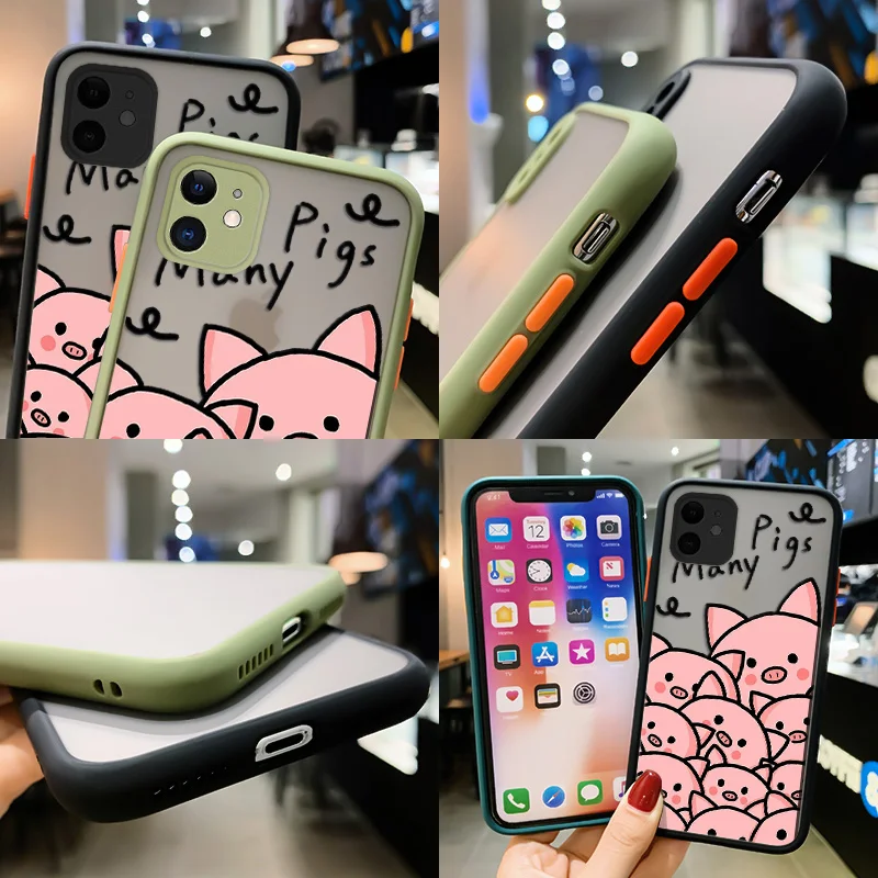 Противоударный матовый чехол для телефона Redmi Note 2 3 4 5 4x8 10 Prime Pro 4G |