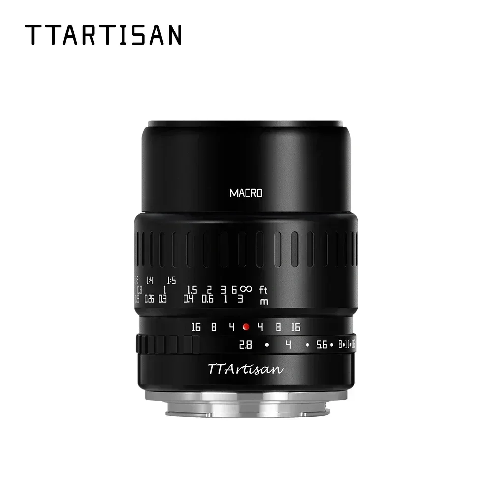 Макрообъектив TTArtisan 40 мм F2.8 для Sony E Mount a6600 Fujifilm XT4 XA XE X-Pro Canon M50 Panasonic Olympus M43 Nikon Z30 Camera