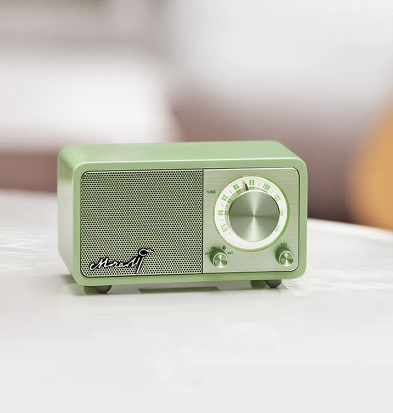 Новинка колонка Мао Кинг Маленький принц OTR FM-радио ретро зеленый Мини Bluetooth