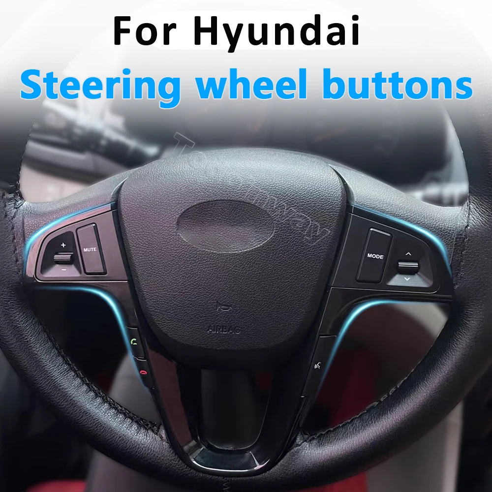 

Переключатель громкости аудио радио для Hyundai VERNA SOLARIS 2010-2016, Автомобильное рулевое колесо, музыка, CD, DVD, кнопка управления, рамная панель