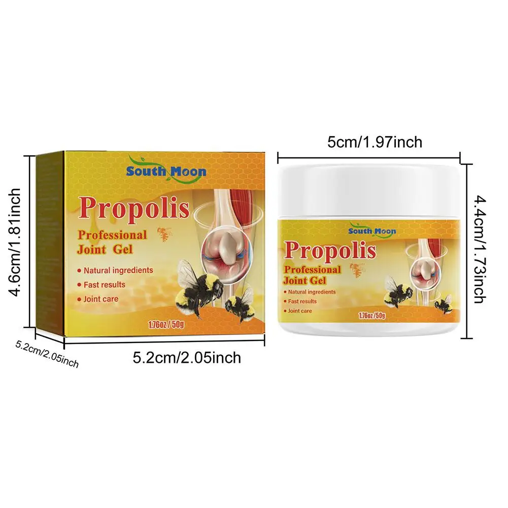 4 шт. гель для суставов и костей пчела прополис профессиональное лечение ног рук
