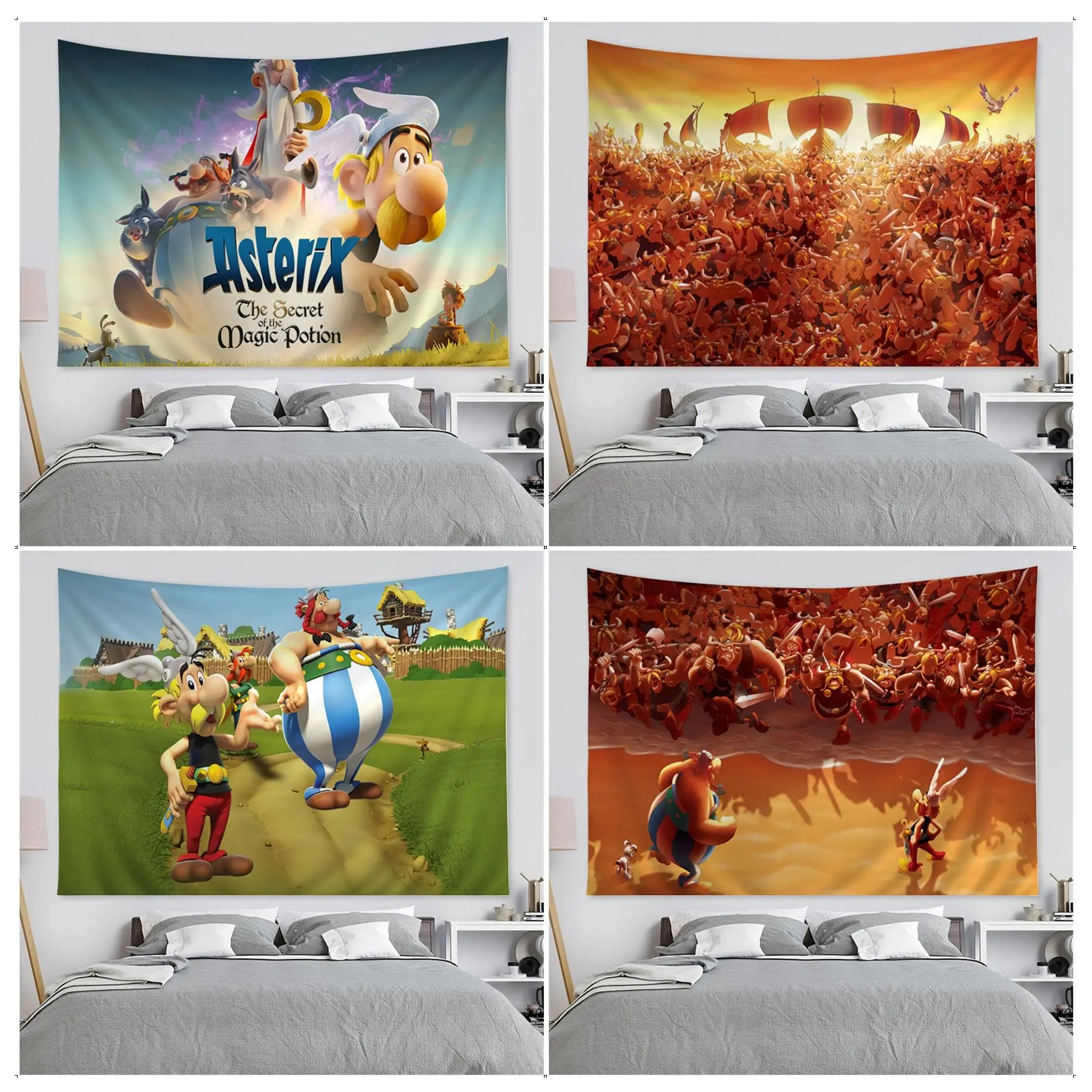 Настенный Гобелен Asterix художественная научная фантастика домашний декор дешевый