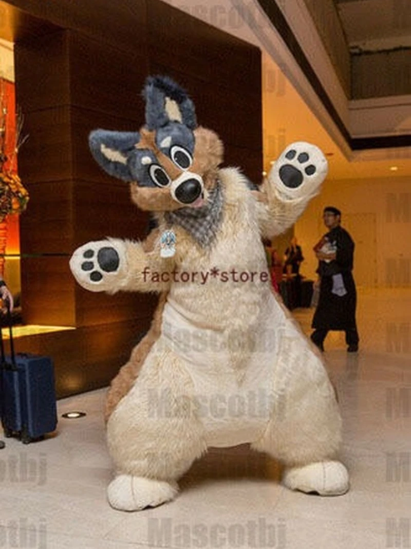 

Лиса, собака, Хаски, волк, талисман, мультфильм, меховой костюм, косплей, пушистый костюм, искусственная игра, платье, Хэллоуин, наряды Ad