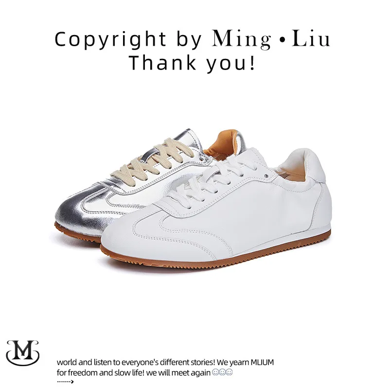 Женские Вулканизированные Туфли Форрест Гамп Серебристые Модные Универсальные