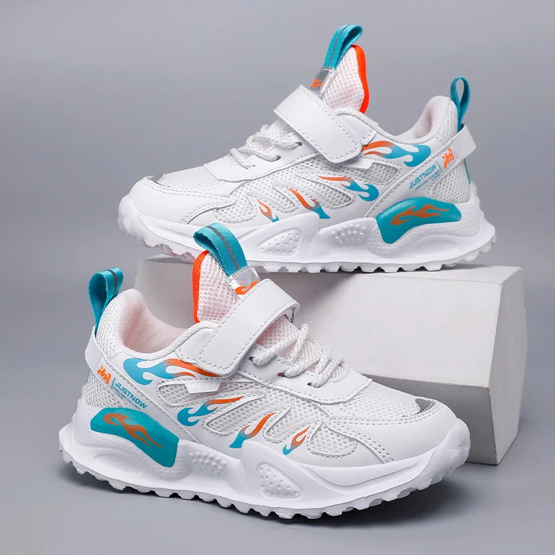

Trendy Children's Sports Shoes Mesh Breathable Boys Shoes Casual Girls Toddler School Sports Training Non-Slip Sneakers Running