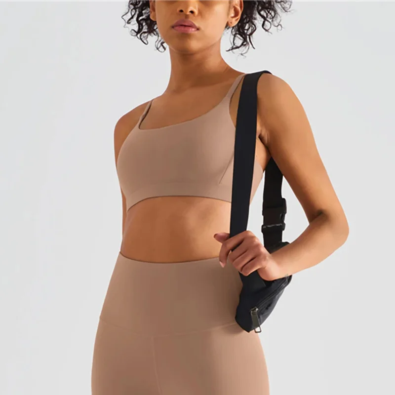 Vnazvnasi спортивный бюстгальтер с ремешками для женщин роскошный тренажерный зал