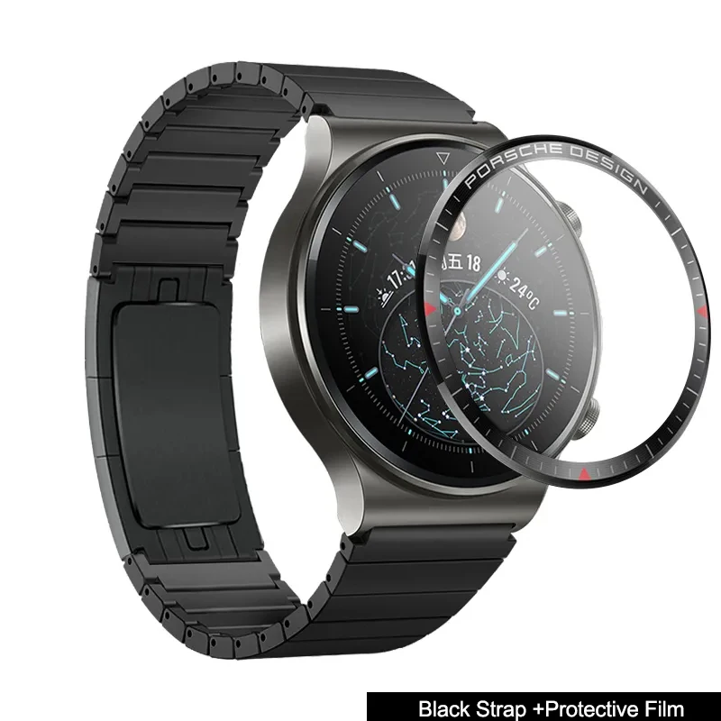 22mm Stainless Steel Strap for Huawei Watch GT 2 Pro /GT2 46mm/ GT 2E /GT3 pro /GT 3 46mm /Gt Wristband with Protective Film
