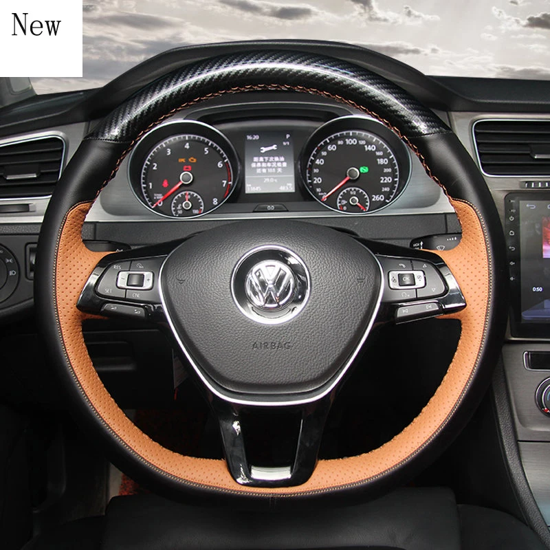 

Для Volkswagen Passat Magotan B8 Lavida Tiguan Golf Сделай Сам под заказ ручная строчка кожаные аксессуары для автомобиля