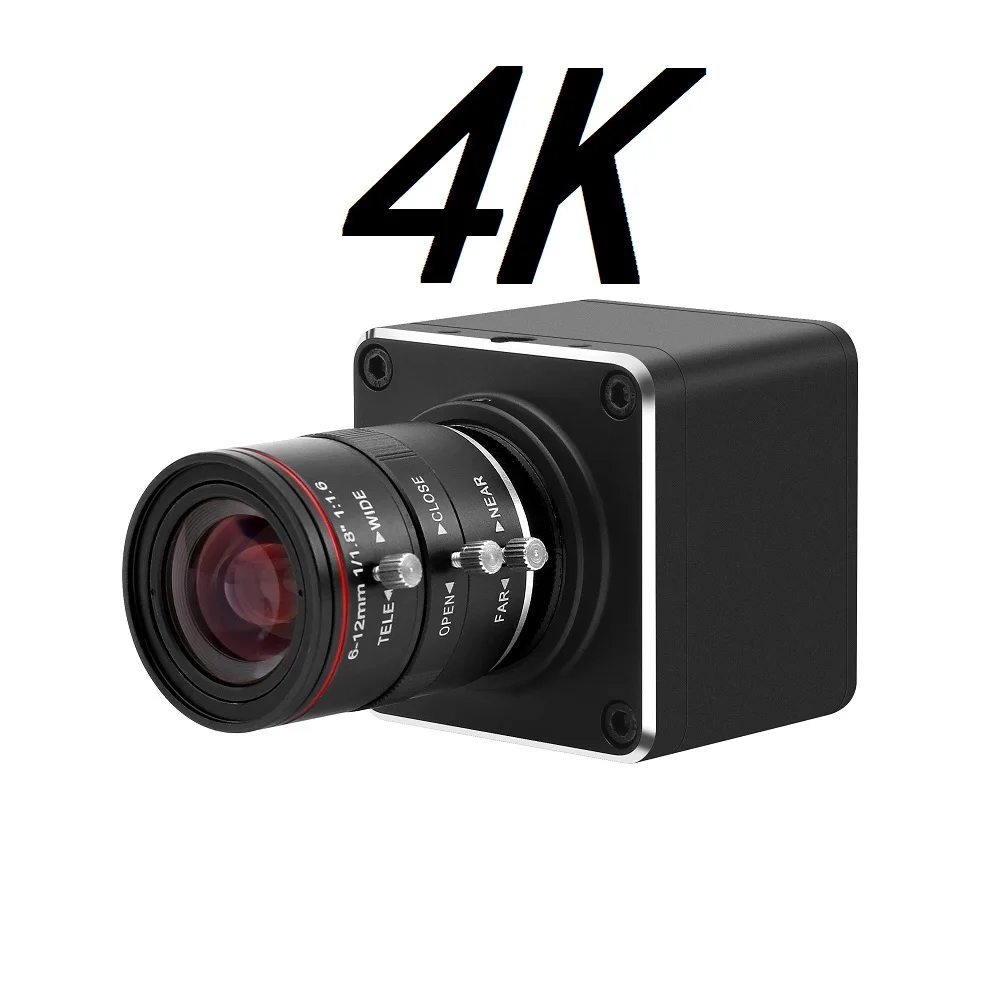 

, 4K HDMI камера 2160P30/25/24fps 1080P60/50/30/25fps 1080i6 0/50fps, потоковая веб-камера с/CS-креплением с объективом 6-12 мм