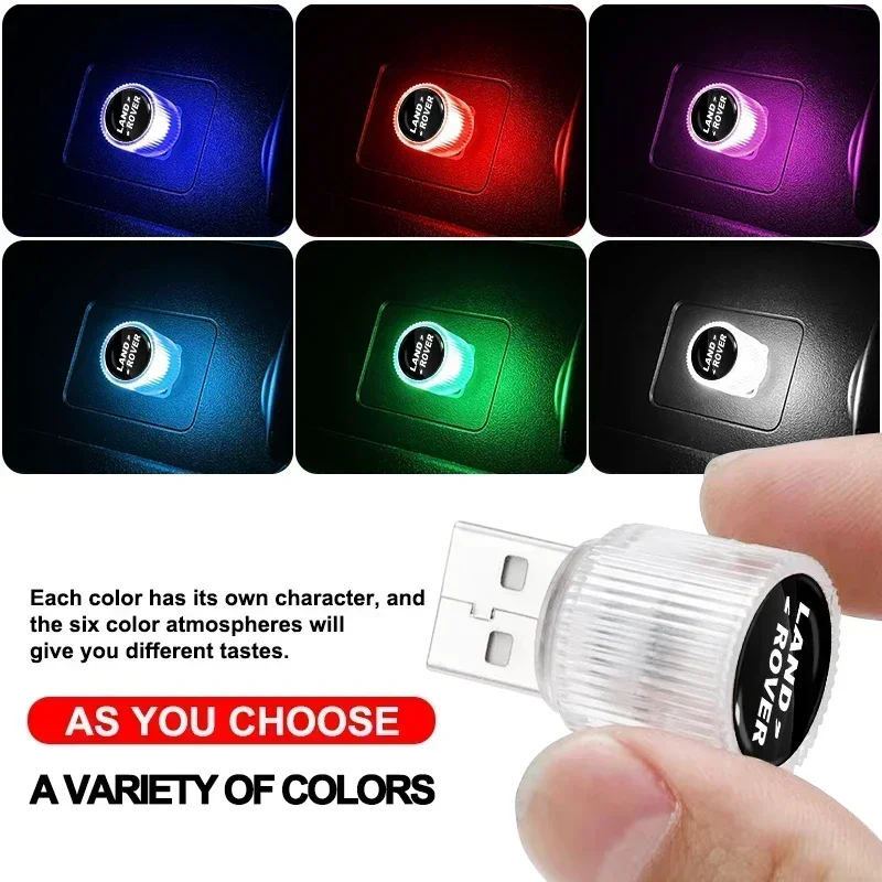 2025 Горячий USB автомобильный светодиодный светильник автоматический интерьерный