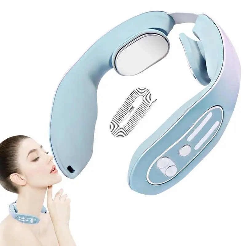 

Neck Massage Device Durable Intelligent Cordless Neck Massager Electric Pulse Neck Massager For Pressure Relief