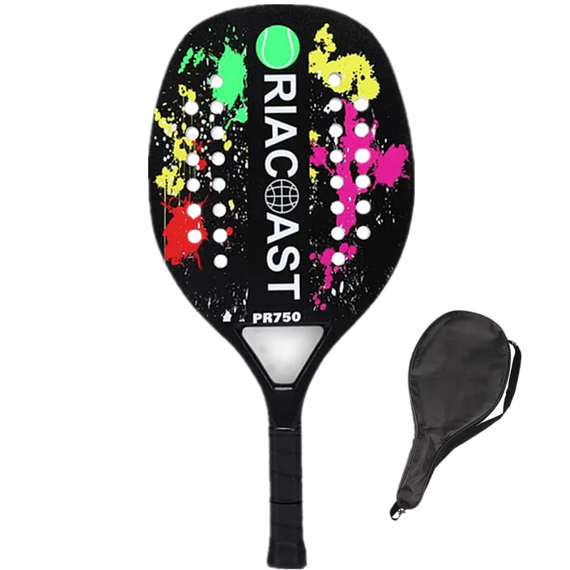 Новинка 2022 года ракетка из углеродного волокна Raquete для пляжа и тенниса легкая Pala