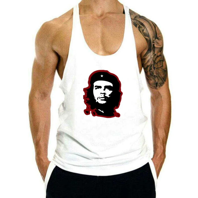 

Che Guevara Iconic Cuban Revolution Leader Black Men tank top men