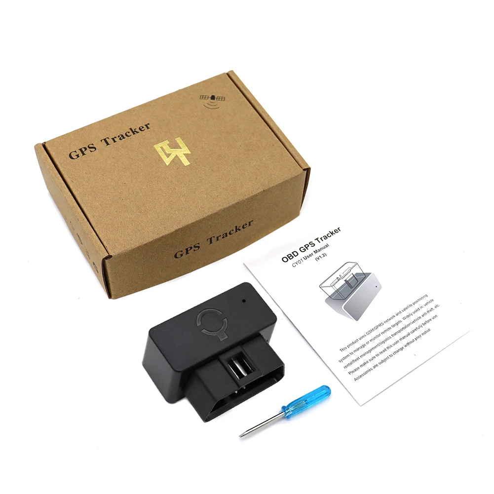 OBD GPS-трекер 2G для автомобиля местоположение география История маршрута