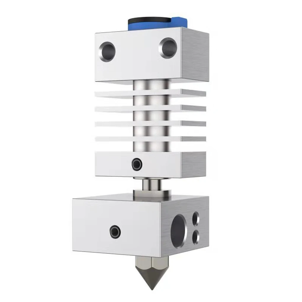 

Metal 3D Printer Hotends Kit Heated Block MK8 Copper Nozzle Aluminum Heat Break Industrial 3D Printer Replacement Accessories